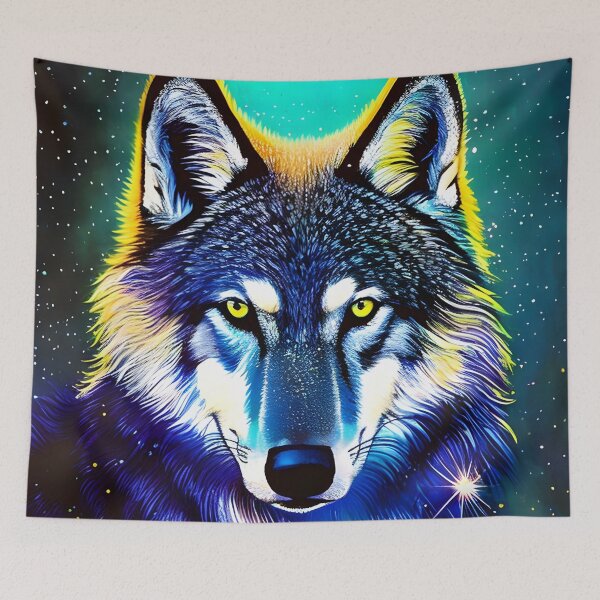 Item preview, Wolf - Lunar Lobo designed and sold by ElLocoMus.