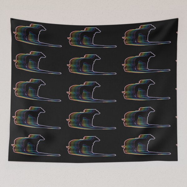 Item preview, Whippet Rainbow designed and sold by Buddy-the-Muddy.