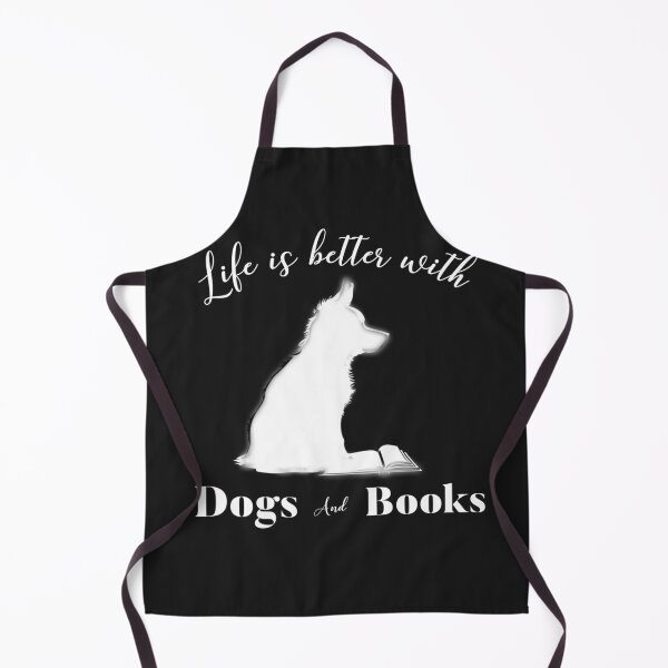 Item preview, Life is better with dogs and books designed and sold by Sarvgya Verma.