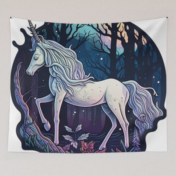 Item preview, The Last Unicorn Fan Art designed and sold by VivaanArt.