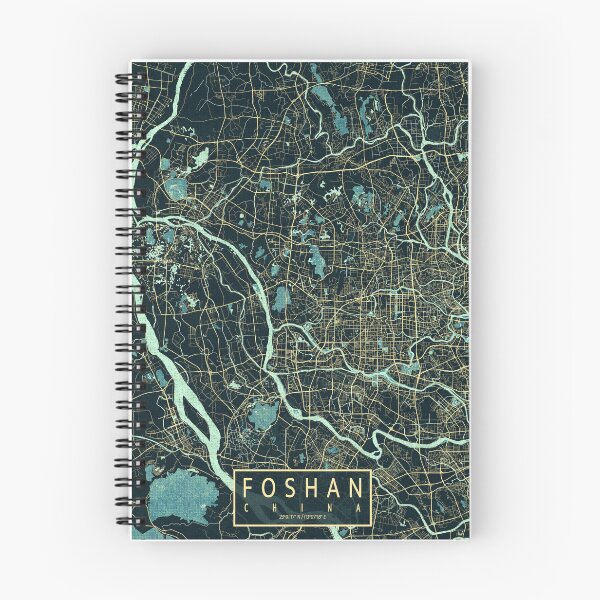 Item preview, Foshan City Map of Guangdong, China - Summer designed and sold by deMAP.