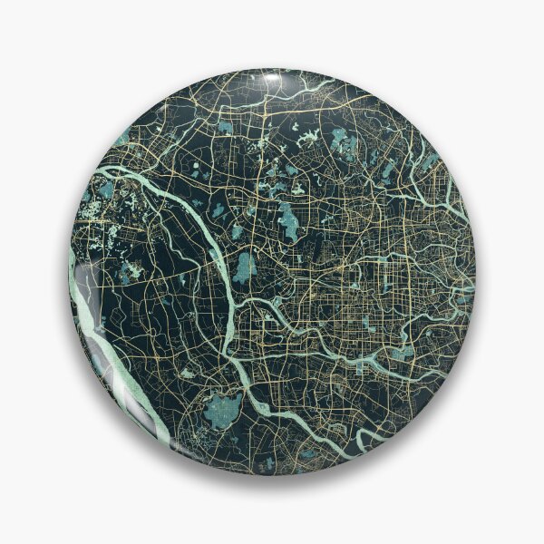 Item preview, Foshan City Map of Guangdong, China - Summer designed and sold by deMAP.