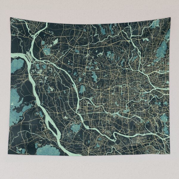 Item preview, Foshan City Map of Guangdong, China - Summer designed and sold by deMAP.