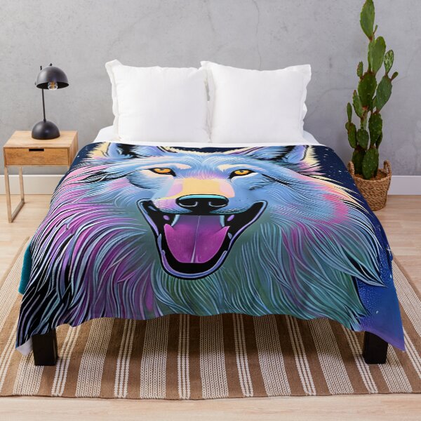 Item preview, Wolf - Starry Night Wolf designed and sold by ElLocoMus.