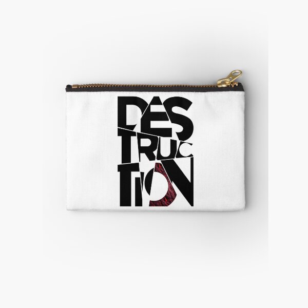 Item preview, Destruction Typography T-shirt designed and sold by vikyky.