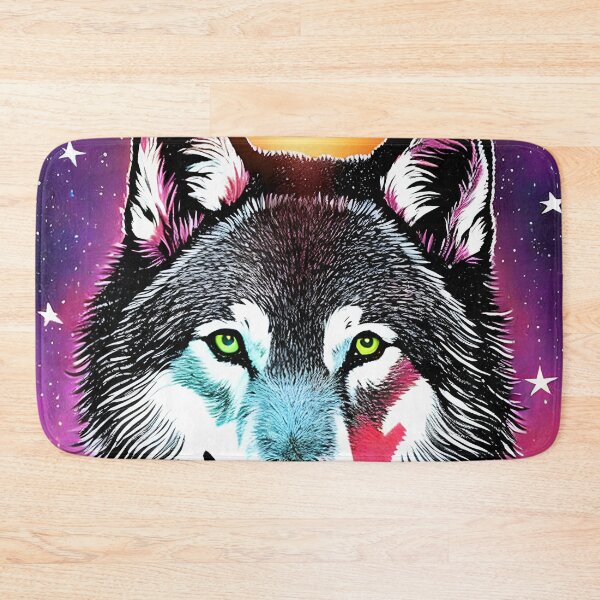 Item preview, Wolf - Silver Shadow designed and sold by ElLocoMus.