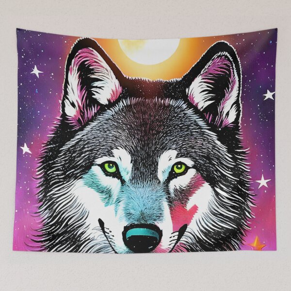 Item preview, Wolf - Silver Shadow designed and sold by ElLocoMus.