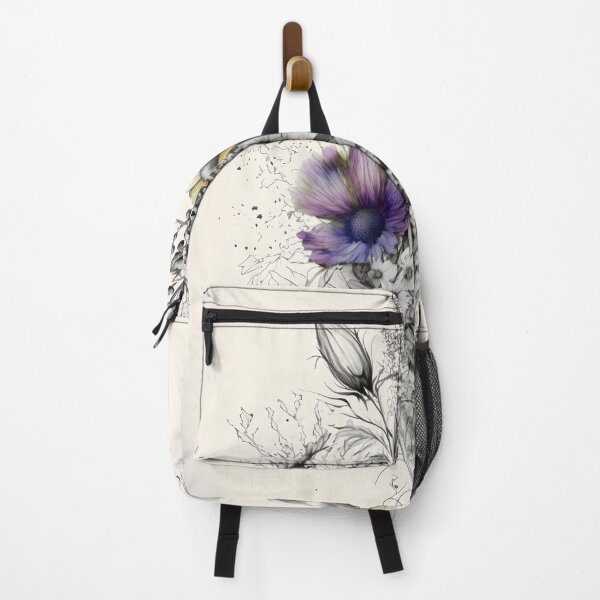Item preview, Wildflower Bouquet Botanical Print designed and sold by TwoRabbits.