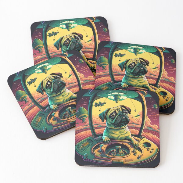 Item preview, Pug in Space designed and sold by JohnVibes.