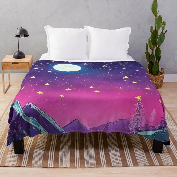 Item preview, Full Moon and the Starry Night designed and sold by ElLocoMus.