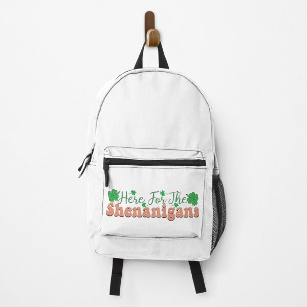 Item preview, HERE FOR THE SHENANIGANS - funny st patricks quote designed and sold by KatisDesign.