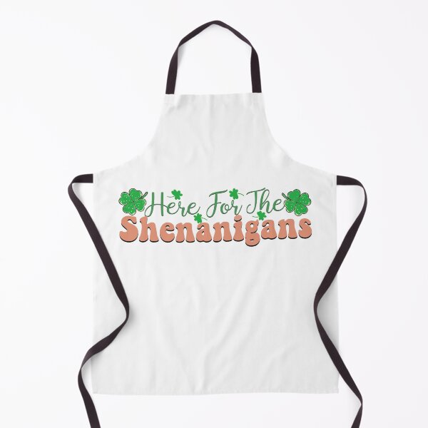 Item preview, HERE FOR THE SHENANIGANS - funny st patricks quote designed and sold by KatisDesign.
