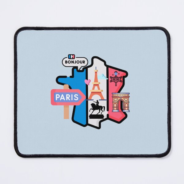 Item preview, Paris travel crest designed and sold by IdeasForFreedom.