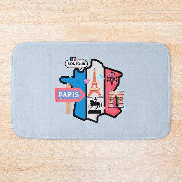 Item preview, Paris travel crest designed and sold by IdeasForFreedom.