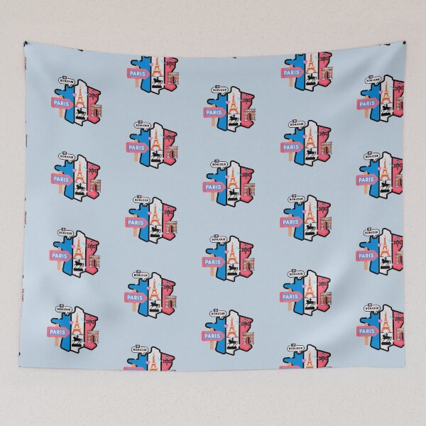 Item preview, Paris travel crest designed and sold by IdeasForFreedom.