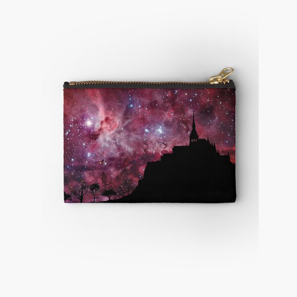 Item preview, Red galaxy and castle silhouette designed and sold by Vane22april.