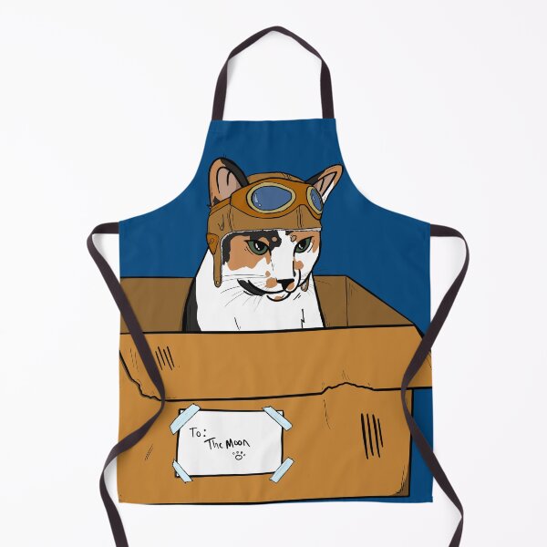 Item preview, Cookie Dough and the Spaceship S1E2 | Calico Cat, Box, Aviator Hat designed and sold by KoalaAndTheBird.