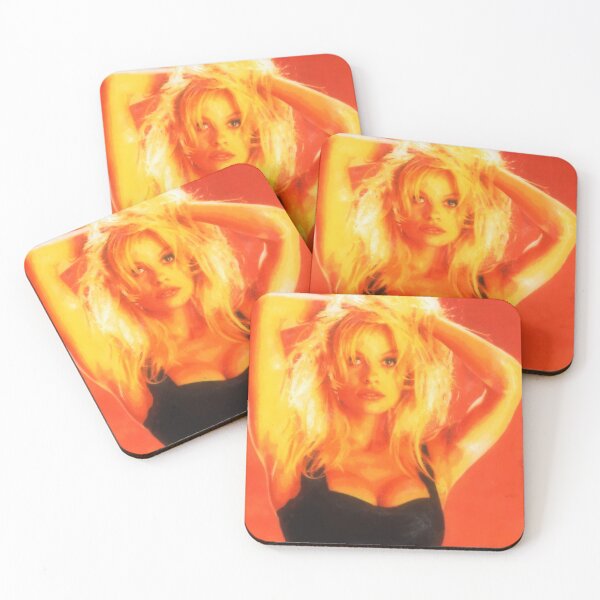 Item preview, Red Hot Pamela Anderson Poster designed and sold by creaitivemonk.