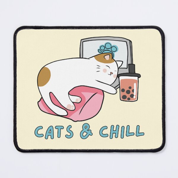 Item preview, Cats and Chill designed and sold by Yulacreative.