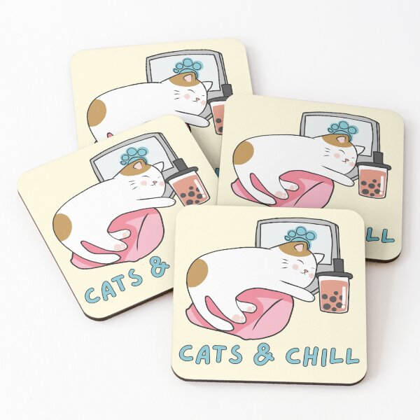 Item preview, Cats and Chill designed and sold by Yulacreative.