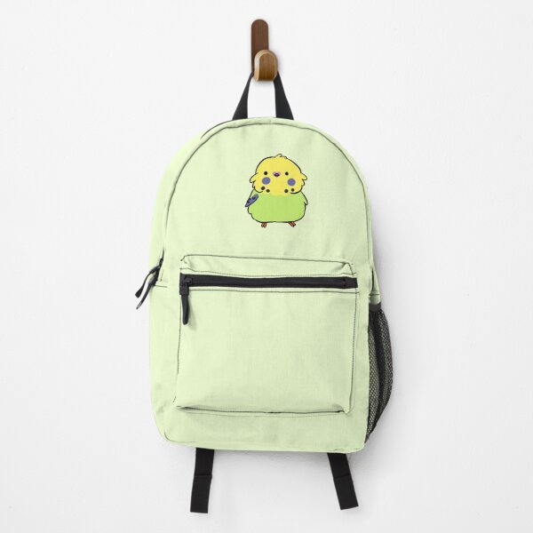 Item preview, Green Budgie Cute little bird illustration designed and sold by Yarafantasyart.