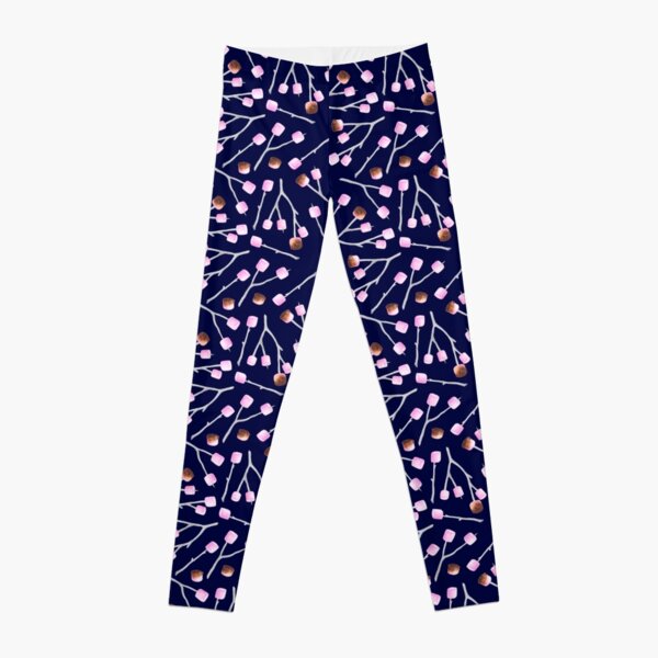Toasted Marshmallows - Navy Leggings
