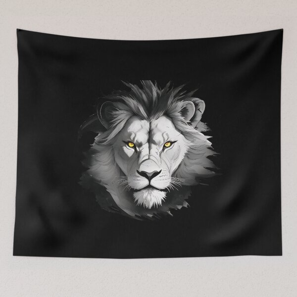 Item preview, Powerful Lion Portrait designed and sold by ChaosEdits.