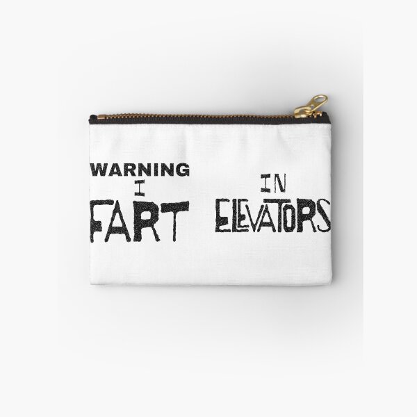 Item preview, WARNING I FART IN ELEVATORS  Black Letters designed and sold by pelagio.