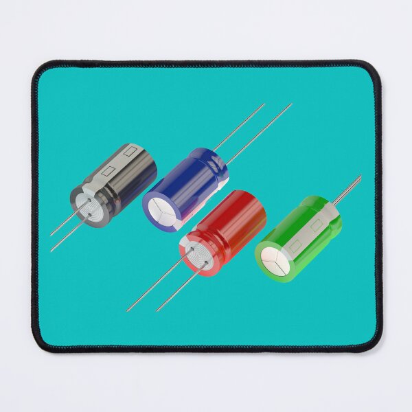 Item preview, 4 Capacitors | Electronic Component| Electronics Engineering designed and sold by EngineersArt.