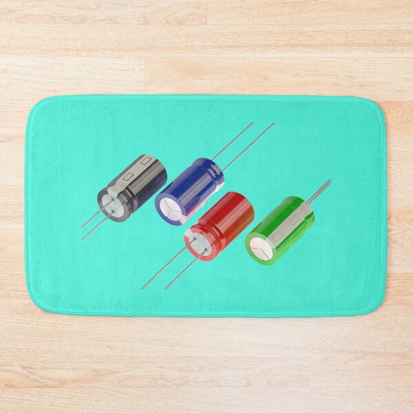 Item preview, 4 Capacitors | Electronic Component| Electronics Engineering designed and sold by EngineersArt.