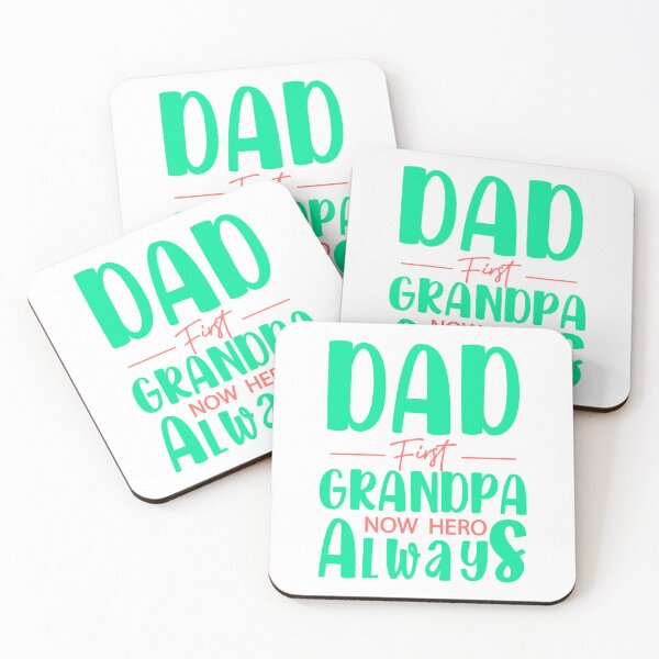 Item preview, Dad First Grandpa Now Hero Always designed and sold by Stag's PK.