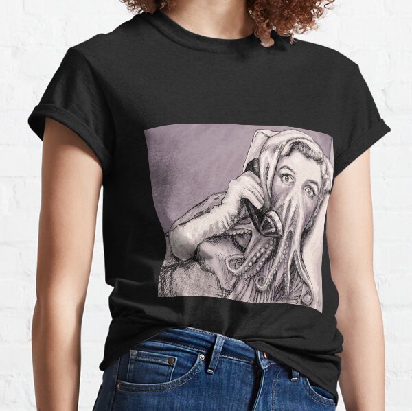 Phone Call of Cthulyn Classic T-Shirt