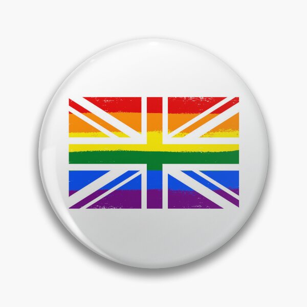 Item preview, LGBT Rainbow Flag British Flag Gay Pride Love Mens Womens designed and sold by pipsmerch.