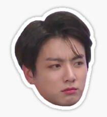 BTS JUNGKOOK TIRED MEME Sticker