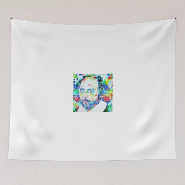 Item preview, WILLIAM SHAKESPEARE - watercolor portrait designed and sold by lautir.