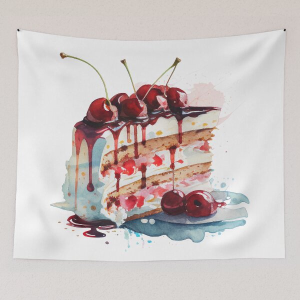 Item preview, Cherry cake designed and sold by Justsweetdesign.