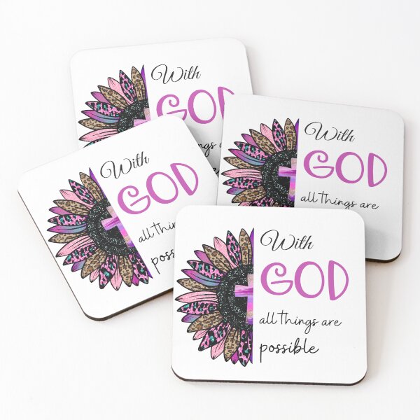 Item preview, With God All Things Are Possible designed and sold by Kathleen Douglas.