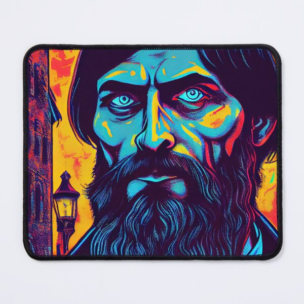 Item preview, The Mad Monk Rasputin designed and sold by OccultDreams.