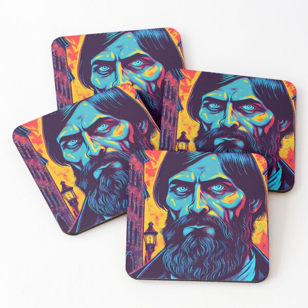 Item preview, The Mad Monk Rasputin designed and sold by OccultDreams.
