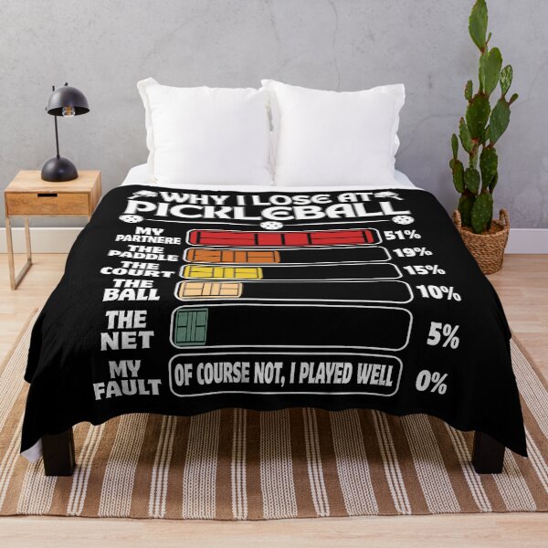 Item preview, Why I Lose At Pickleball Funny Pickleball Player designed and sold by 1Designology1.