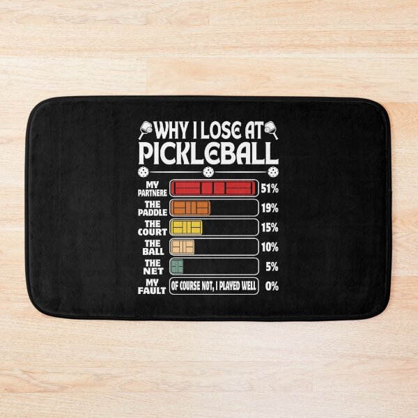 Item preview, Why I Lose At Pickleball Funny Pickleball Player designed and sold by 1Designology1.