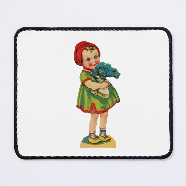 Item preview, Flores market woman vintage flower power designed and sold by Tropical Blood.