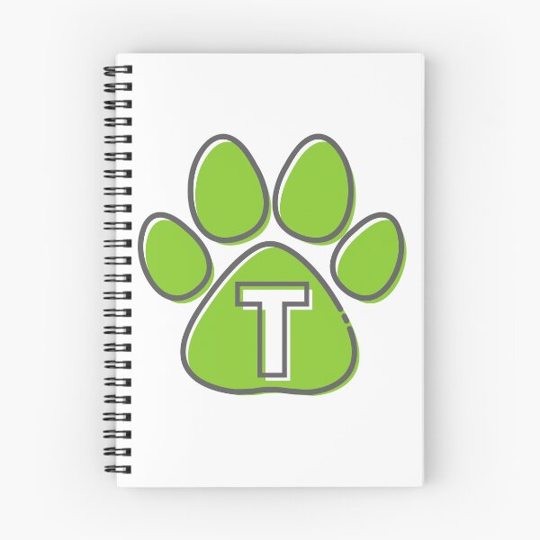 Item preview, Green Paw Monogram T designed and sold by Lyssarien.