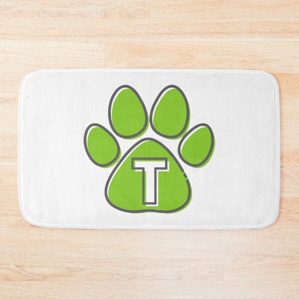 Item preview, Green Paw Monogram T designed and sold by Coffee Lifestyle.