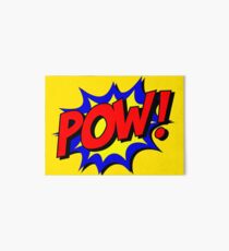 Superhero POW! Art Board