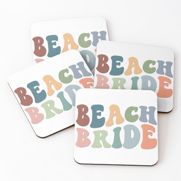 Item preview, Boho Beach Bride Tropical Beach Retro Bachelorette Party Favor and Gifts designed and sold by mysticblvd.