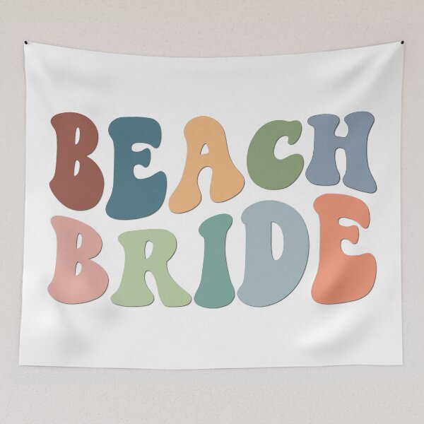 Item preview, Boho Beach Bride Tropical Beach Retro Bachelorette Party Favor and Gifts designed and sold by mysticblvd.