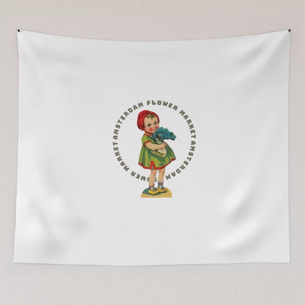 Item preview, Amsterdam flower market flowers style  designed and sold by Tropical Blood.