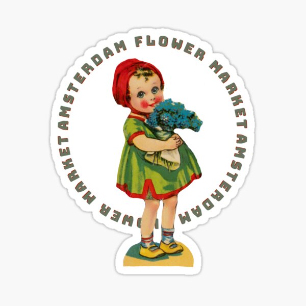 Item preview, Amsterdam flower market flowers style  designed and sold by Tropical Blood.