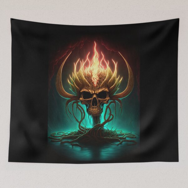 Item preview, Skull Art #735 designed and sold by SkullsClubhouse.